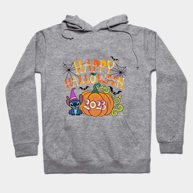 Halloween Stitch Hoodie by BukovskyART